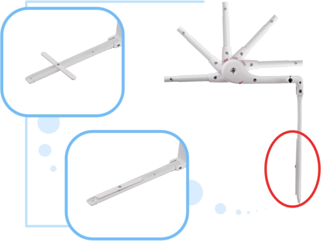 Mechanizm składania z blokadą