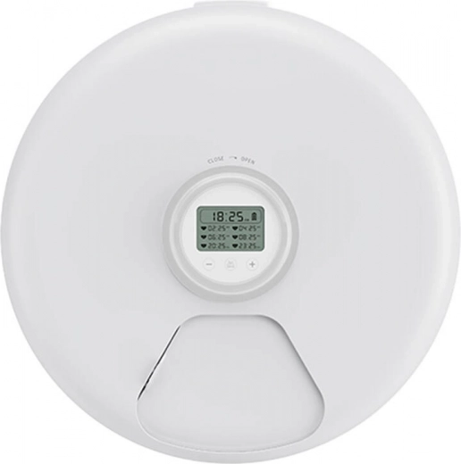 Automatyczny podajnik karmy dla kotów Rojeco o pojemności 2 l