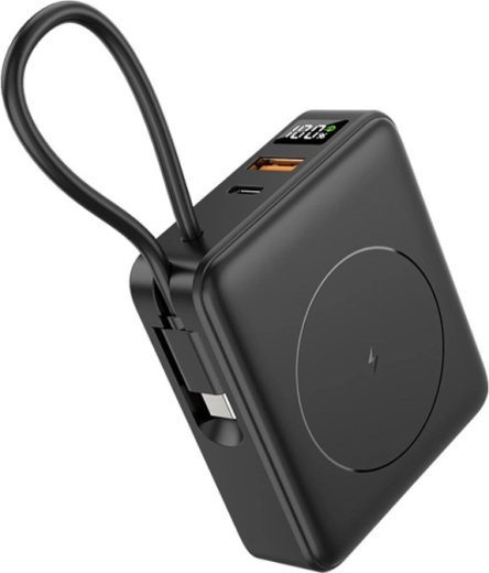 powerbank tracer scout 10000 mah z magnetycznym ładowaniem bezprzewodowym 15 w, pd 20 w i qc 22,5 w