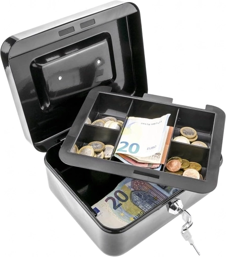 Przejrzysta organizacja monet i banknotów