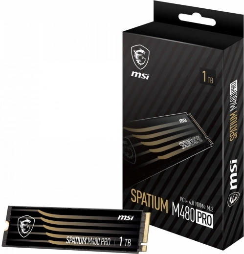 Szybki dysk SSD MSI SPATIUM M480 PRO 1TB