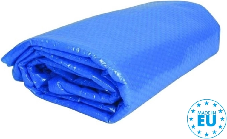 Niebieska plachta solarna do basenu 4,57 × 9,14 m