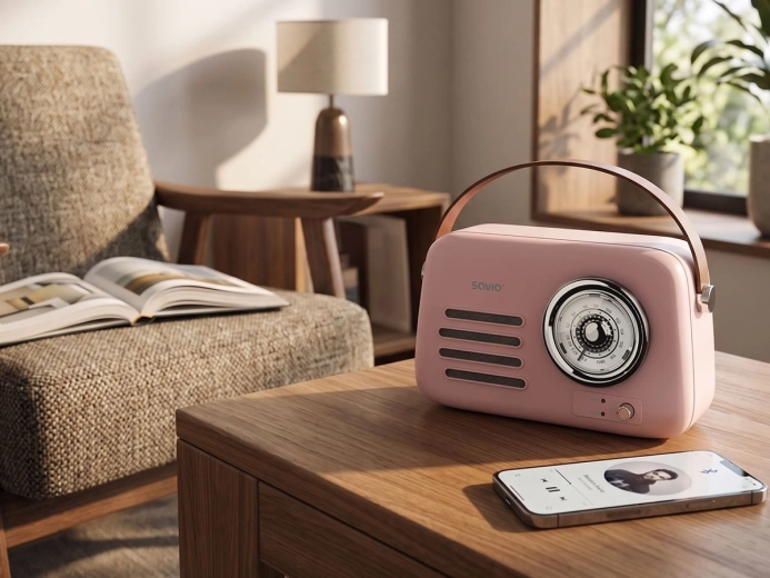 Radio FM z prostym strojeniem analogowym