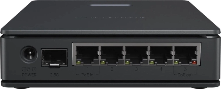 Router MIKROTIK hAP ax S Wi‑Fi 6 z SFP 2,5G i 5× gigabit