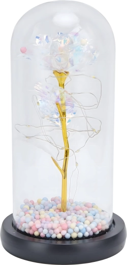 Szklany klosz chroni i zdobi