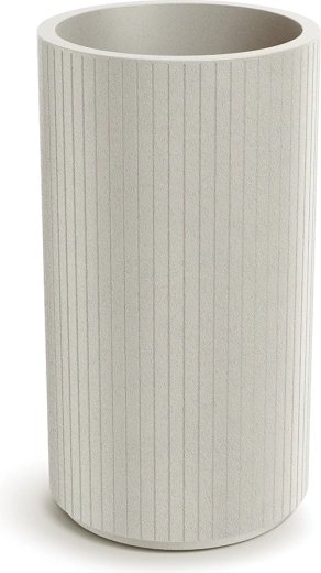 Donica Coro Round High 40 cm – kolor piaskowy