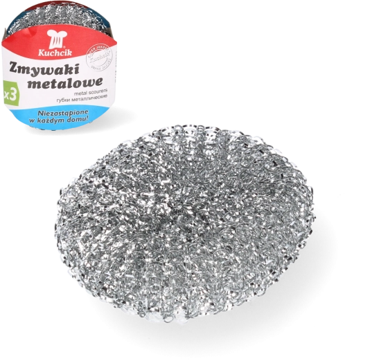 Metalowy zmywak Kuchcik 3 szt.