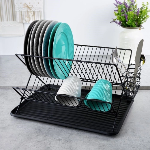 Dwupoziomowa pojemność na 21 talerzy