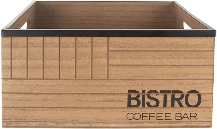 Dekoracyjny styl „Bistro” z napisem