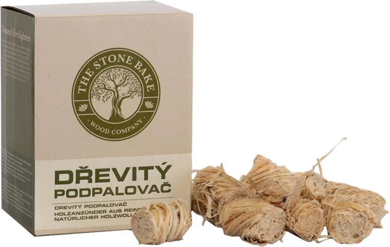 Drewniany podpałka 3,6 cm, 50 szt.