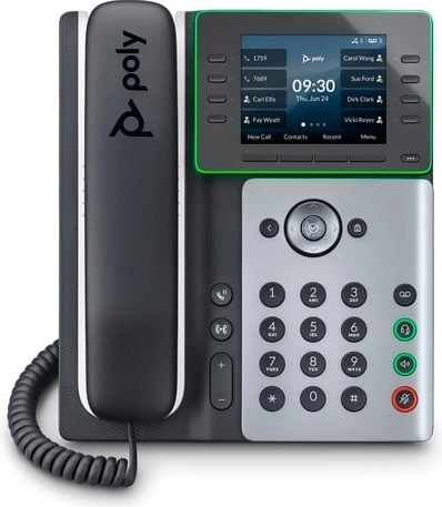Telefon IP POLY Edge E300 z PoE