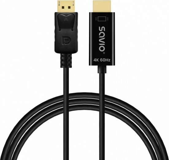 Kabel DisplayPort do HDMI 4K 60Hz, 1,5 m