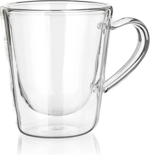 Szklany kubek podwójny DOBLO 120 ml