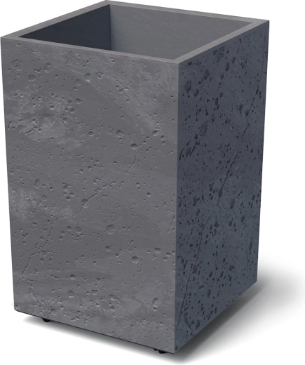 Donica Sierra Square High efekt betonu 38,5 cm marengo