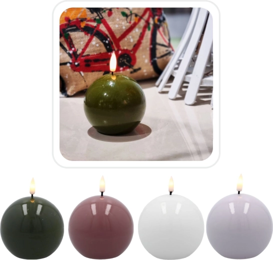 Realistyczny płomień bez trosk