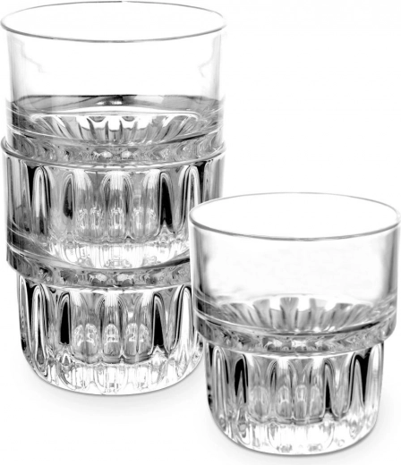 Sztaplowany kształt oszczędza miejsce