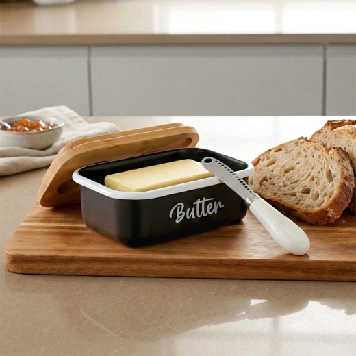 Bambusowa pokrywka dla świeżości