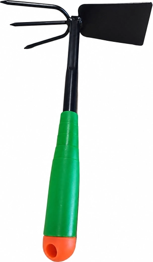 Ręczna motyczka ogrodowa 2 w 1 z kultywatorem 31 cm