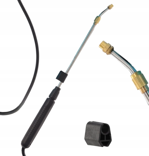 Metalowa lanca opryskowa z regulowaną dyszą