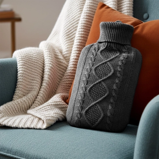 Miękki dziany pokrowiec dla wygody i izolacji