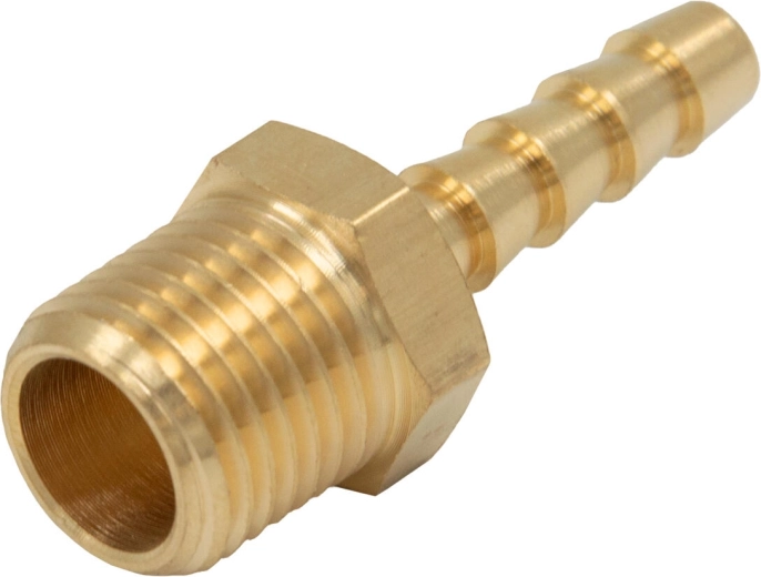Nypel zewnętrzny 1/4" do węża 6 mm