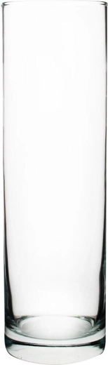 Szklany wazon Flora 26 cm, przezroczysty