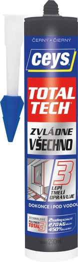Uniwersalny klej i uszczelniacz Total Tech 290 ml Ceys – Czarny