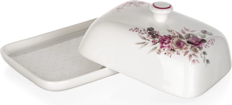 Praktyczna pokrywka z uchwytem utrzymuje masło świeże