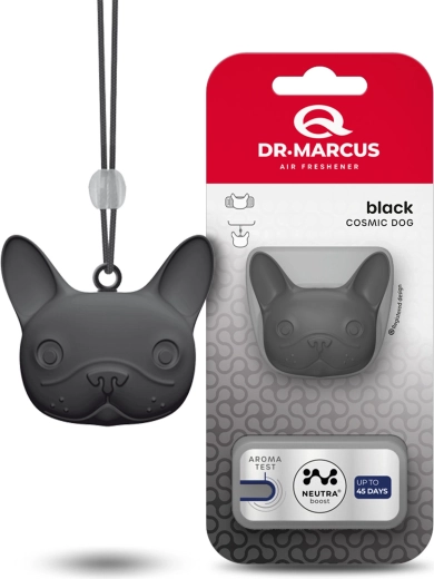 Dr. Marcus Cosmic Dog odświeżacz powietrza do samochodu Black