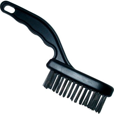 Szczotka druciana 4‑rzędowa 10,5 cm z plastikową rączką
