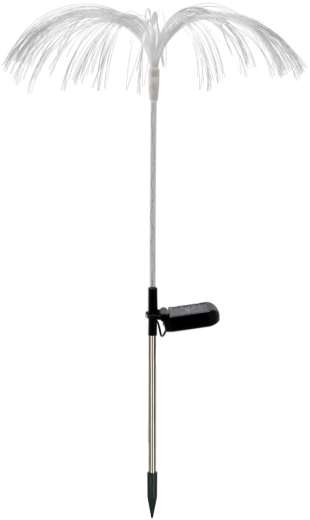 Lampa solarna Meduza 34 × 34 × 70 cm, 6 LED multicolor