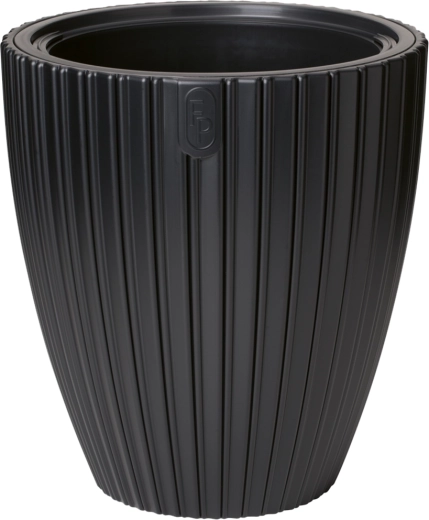 Donica MIKA 30 cm – głęboka czerń