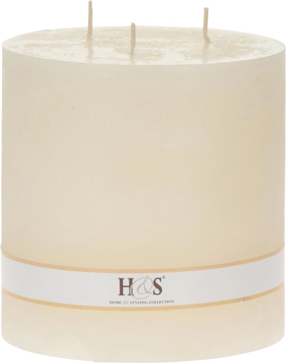 Równomierne spalanie dzięki wielu knotom