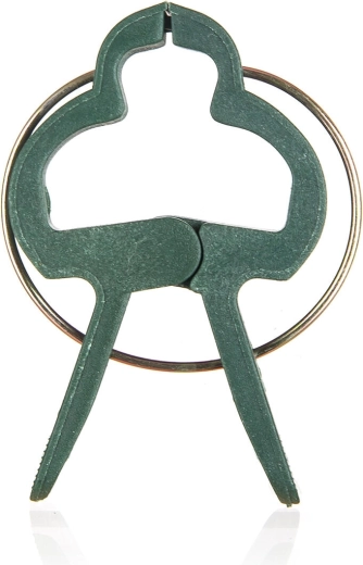Plastowe klipsy do podwiązywania roślin 4 × 2,6 cm, 25 szt.