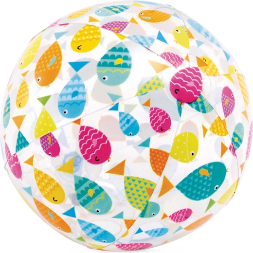 Nadmuchiwany plażowy piłka Wesołe rybki 51 cm INTEX