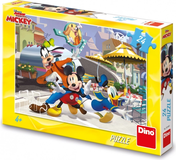 Dino puzzle Mickey i przyjaciele