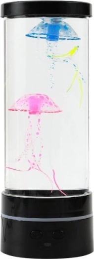 Lampa LED z pływającymi meduzami – średnia