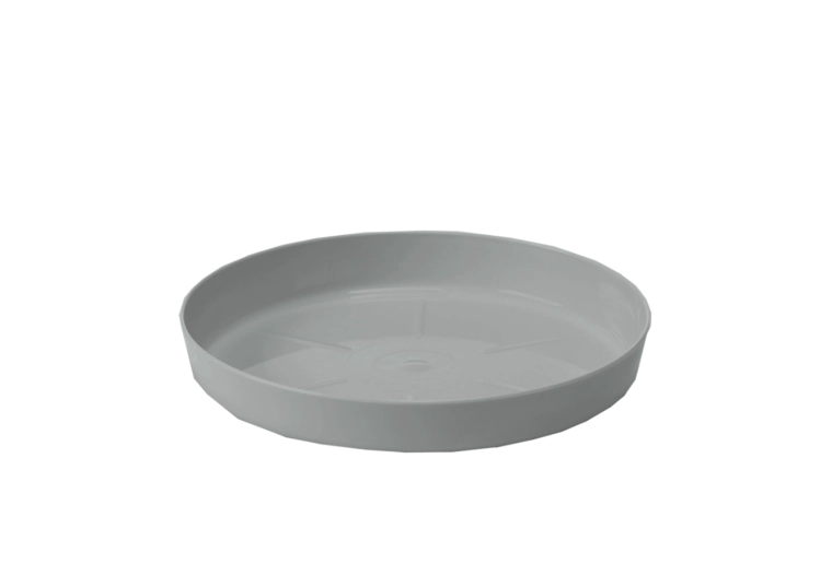 Szara podstawka pod doniczkę Lamela Magnolia 17 cm