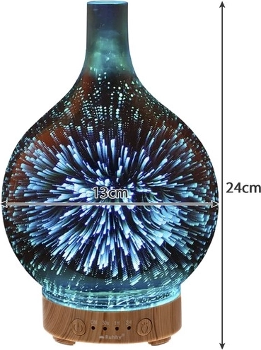 Efektowny lustrzany efekt 3D i wiele trybów świecenia