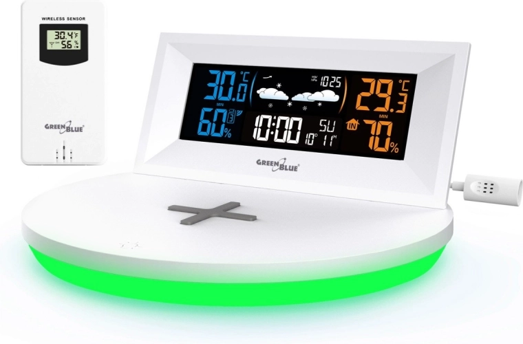 Bezprzewodowe ładowanie Qi bezpośrednio w podstawie