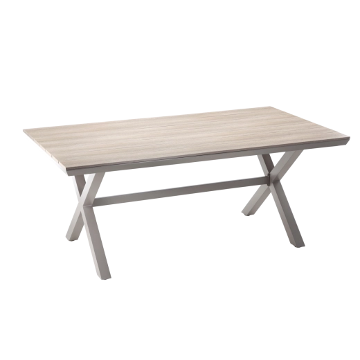 Blat z polywoodu o wyglądzie drewna