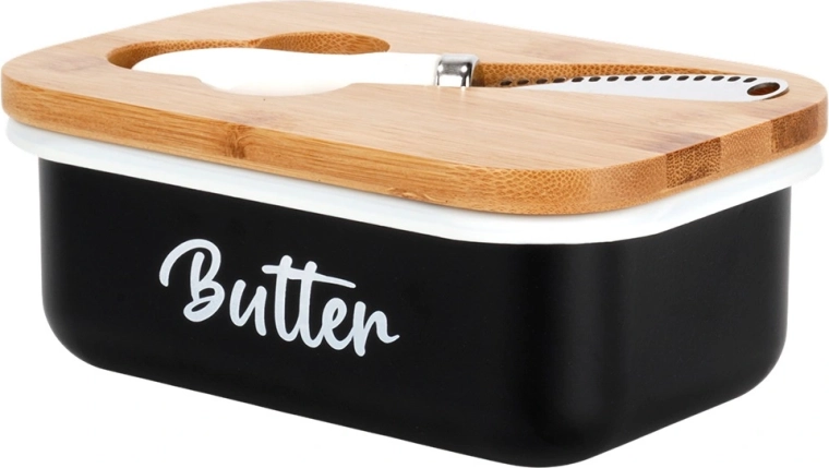 Stylowy metalowy design w czerni