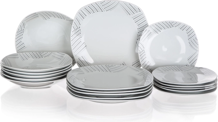 Trwała porcelana do zmywarki i mikrofali