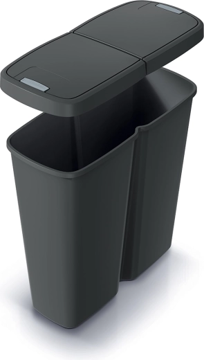 Prosperplast Compacta Q Duo kosz na śmieci 50 l do segregacji odpadów