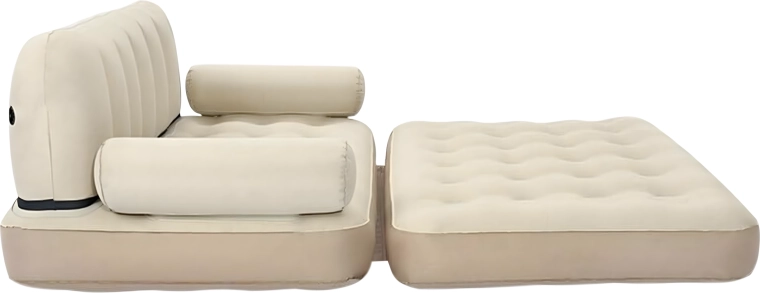 Wygodna rozkładana sofa i pełnowymiarowe łóżko