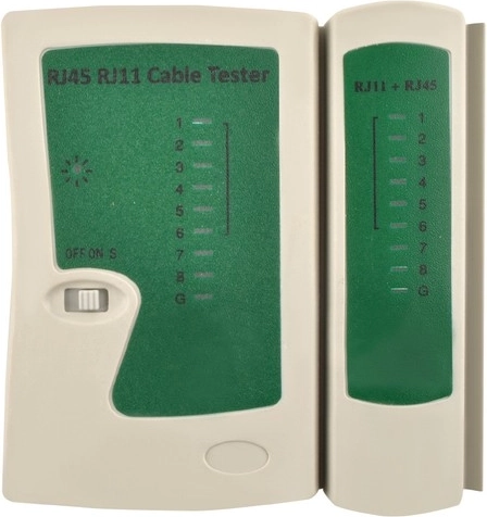 Tester RJ45/RJ11 do szybkiej diagnostyki