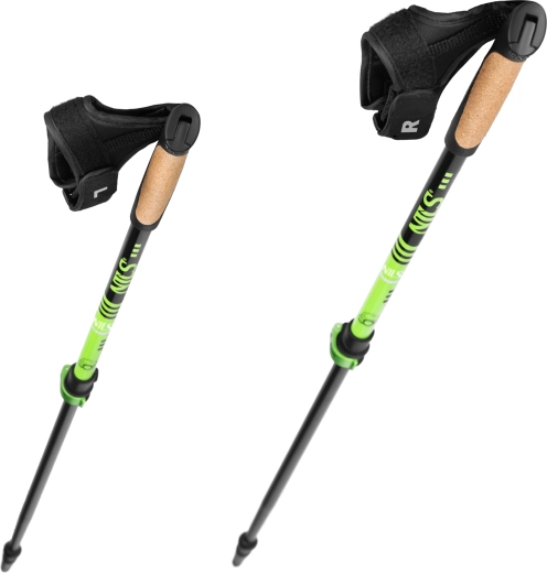 Szybkozaciskowe zamki i płynna regulacja 93–125 cm