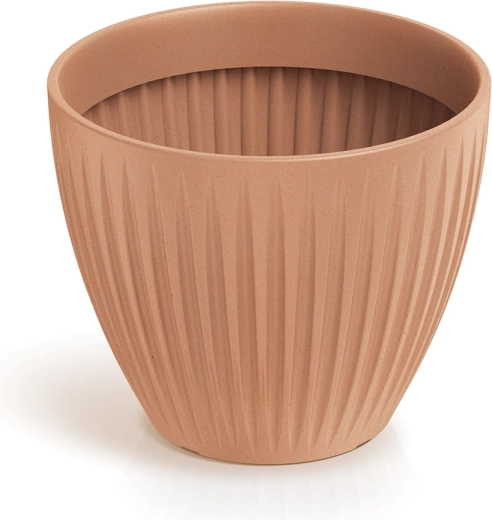 Donica Latia Round 30 cm terakota