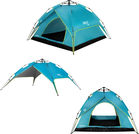 Błyskawiczne rozłożenie dzięki automatycznej konstrukcji