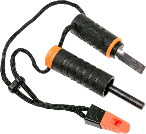 Gerber Fire Starter – wielofunkcyjna rozpałka z krzesiwem i gwizdkiem